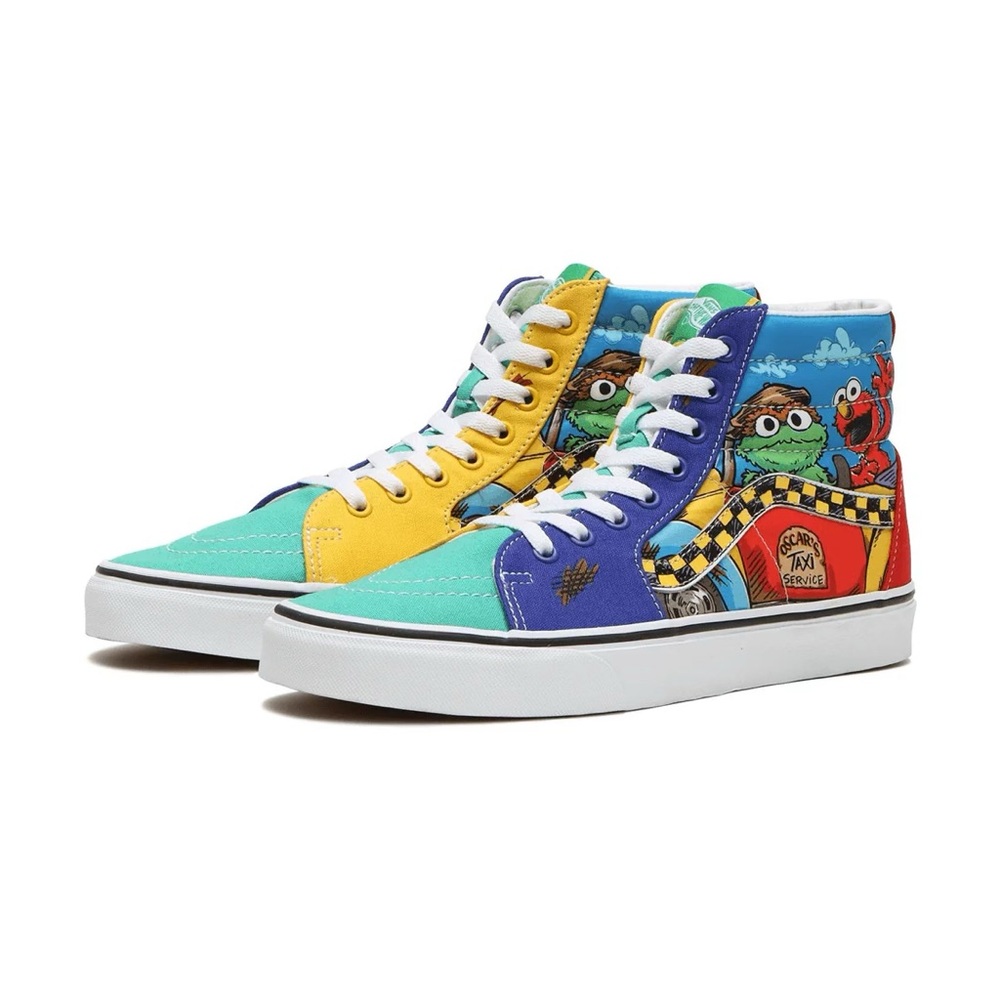 VANS Sesame Street X Sk8 Hi 'Oscar's
Taxi Service' - Vans size 11.5 - Picture 2 of 3
